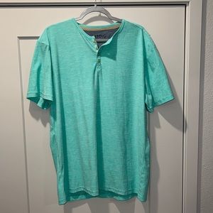 STOIC - never worn Teal short sleeved henly - size XL